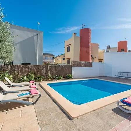 New! Preciosa Casa, Piscina Privada, Playa Can Picafort *