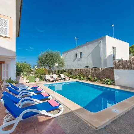 New! Preciosa Casa, Piscina Privada, Playa Can Picafort